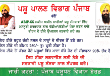 ਪਸ਼ੂ ਪਾਲਣ ਵਿਭਾਗ ਵੱਲੋਂ ਬਲਾਕ ਪੱਧਰੀ ਦੁੱਧ ਚੁਆਈ ਮੁਕਾਬਲਿਆਂ