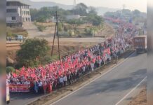 ਮਹਾਰਾਸ਼ਟਰ ਵਿੱਚ ਕਿਸਾਨਾਂ ਦਾ ਵੱਡਾ ਪ੍ਰਦਰਸ਼ਨ: ਨੈਸ਼ਨਲ ਹਾਈਵੇ 44 ਜਾਮ