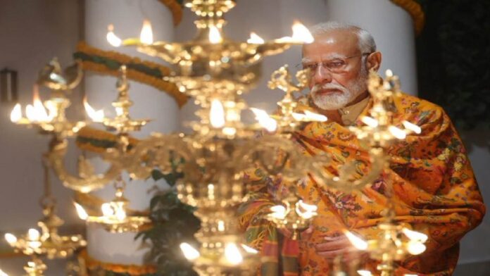 Aj Di Awaaj ਅਯੋਧਿਆ ਪਹੁੰਚੇ PM ਮੋਦੀ: ਭਗਵਾਨ ਰਾਮ ਦੇ ਨਾਅਰਿਆਂ ਨਾਲ ਹੋਈ ਸ਼ਾਨਦਾਰ ਸਵਾਗਤ