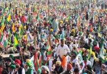 ਚੰਡੀਗੜ੍ਹ ’ਚ SKM ਦਾ ਸ਼ਕਤੀ ਪ੍ਰਦਰਸ਼ਨ: ਬਿਜਲੀ ਬੋਰਡ ਤੇ PAU ਦੀ ਜ਼ਮੀਨ ਨਾ ਵੇਚਣ ਦੀ ਮੰਗ ਤੇ MSP ਕਾਨੂੰਨ ਲਈ ਸੱਦਾ ਚੰਡੀਗੜ੍ਹ ’ਚ SKM ਦਾ ਸ਼ਕਤੀ ਪ੍ਰਦਰਸ਼ਨ: ਬਿਜਲੀ ਬੋਰਡ ਤੇ PAU ਦੀ ਜ਼ਮੀਨ ਨਾ ਵੇਚਣ ਦੀ ਮੰਗ ਤੇ MSP ਕਾਨੂੰਨ ਲਈ ਸੱਦਾ