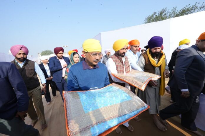 ਨੌਵੇਂ ਪਾਤਸ਼ਾਹ ਸ੍ਰੀ ਗੁਰੂ ਤੇਗ਼ ਬਹਾਦਰ ਜੀ ਦੇ 350ਵੇਂ ਸ਼ਹੀਦੀ ਦਿਹਾੜੇ ਨੂੰ ਸਮਰਪਿਤ ਲੜੀਵਾਰ ਸਮਾਗਮਾਂ ਤਹਿਤ ਅੱਜ ਇੱਥੇ ਗੁਰਦੁਆਰਾ ਬਾਬਾ ਬੁੱਢਾ ਦਲ ਛਾਉਣੀ ਵਿਖੇ