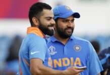 ਮੈਦਾਨ ‘ਤੇ ਇੱਕੋ ਫਰੇਮ ‘ਚ ਨਜ਼ਰ ਆਏ ਦੋ ‘ਰੋਹਿਤ ਸ਼ਰਮਾ’! ਮੁੰਬਈ ਖਿਡਾਰੀ ਦੀ ਸ਼ਕਲ ਨੇ ਪ੍ਰਸ਼ੰਸਕਾਂ ਨੂੰ ਕੀਤਾ ਹੈਰਾਨ ਮੈਦਾਨ 'ਤੇ ਇੱਕੋ ਵੇਲੇ ਦਿਖੇ ਦੋ 'ਰੋਹਿਤ ਸ਼ਰਮਾ'! ਮੁੰਬਈ ਦੇ ਖਿਡਾਰੀ ਦੀ ਸ਼ਕਲ ਦੇਖ ਪ੍ਰਸ਼ੰਸਕ ਹੋਏ ਹੈਰਾਨ, ਬਣਿਆ ਚਰਚਾ ਦਾ ਕੇਂਦਰ