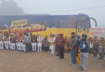 ਧਾਰਮਿਕ ਸਥਾਨਾਂ ਦੇ ਦਰਸ਼ਨਾਂ ਲਈ 126 ਸ਼ਰਧਾਲੂਆਂ ਦਾ ਜਥਾ ਰਵਾਨਾ