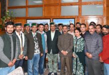 ਪਾਂਗੀ ਖੇਤਰ ਦੇ ਪ੍ਰਤੀਨਿਧਿਮੰਡਲ ਨੇ ਮੁੱਖ ਮੰਤਰੀ ਨਾਲ ਕੀਤੀ ਮੁਲਾਕਾਤ