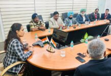 ਸਥਿਤੀ ਨੂੰ ਆਮ ਬਣਾਉਣ ਲਈ ਸਕੱਤਰ ਸ਼ਹਿਰੀ ਹਵਾਬਾਜ਼ੀ ਨੇ ਸਾਰੇ ਹਿੱਸੇਦਾਰਾਂ ਨਾਲ ਸਮੀਖਿਆ ਮੀਟਿੰਗ ਕੀਤੀ ਸਥਿਤੀ ਨੂੰ ਆਮ ਬਣਾਉਣ ਲਈ ਸਕੱਤਰ ਸ਼ਹਿਰੀ ਹਵਾਬਾਜ਼ੀ ਨੇ ਸਾਰੇ ਹਿੱਸੇਦਾਰਾਂ ਨਾਲ ਸਮੀਖਿਆ ਮੀਟਿੰਗ ਕੀਤੀ