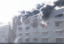 ਸੂਰਤ: ਟੈਕਸਟਾਈਲ ਮਾਰਕੀਟ ਵਿੱਚ ਅੱਗ, ਕਈ ਮੰਜ਼ਿਲਾਂ ਸੜੀਆਂ