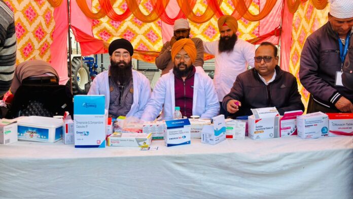 ਸ਼ਹੀਦੀ ਜੋੜ ਮੇਲਾ ਮੌਕੇ ਸਲਾਨਾ ਮੈਡੀਕਲ ਦਾ ਲੰਗਰ: ਸਮੂਹ ਮੈਡੀਕਲ ਪ੍ਰੈਕਟੀਸ਼ਨਰਾਂ ਵੱਲੋਂ ਮਨੁੱਖਤਾ ਦੀ ਸੇਵਾ
