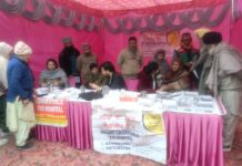 ਮਾਘੀ ਤਿਉਹਾਰ ਮੌਕੇ ਦੌਂ ਗੁਰਦੁਆਰਾ ਸਾਹਿਬ ਵਿਖੇ ਮੁਫ਼ਤ ਅੱਖਾਂ ਦੀ ਜਾਂਚ ਕੈਂਪ