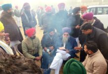 ਪਿੰਡ ਸੰਧਵਾਂ ਵਿਖੇ ਨੰਬਰਦਾਰ ਯੂਨੀਅਨ ਨਾਲ ਵਿਸ਼ੇਸ਼ ਮੀਟਿਗ