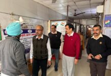 ਸਿਵਲ ਸਰਜਨ ਵੱਲੋਂ ਨਸ਼ਾ-ਛੁਡਾਊ ਕੇਂਦਰਾਂ ਦਾ ਅਚਨਚੇਤ ਦੌਰਾ