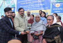 ‘ਸਾਡੇ ਬਜ਼ੁਰਗ ਸਾਡਾ ਮਾਣ’ ਮੁਹਿੰਮ ਤਹਿਤ ਜ਼ਿਲ੍ਹਾ ਪੱਧਰੀ ਸਿਹਤ ਜਾਂਚ ਕੈਂਪ