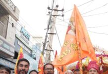 ਸ੍ਰੀ ਬਾਲਾ ਜੀ ਸ਼ੋਭਾ ਯਾਤਰਾ ਦੇ ਚਰਨ ਪੈਣ ਨਾਲ ਹੋਇਆ ਰੇਲਵੇ ਅੰਡਰ ਬ੍ਰਿਜ ਦਾ ਇਤਿਹਾਸਕ ਉਦਘਾਟਨ