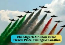 ਚੰਡੀਗੜ੍ਹ ‘ਚ ਏਅਰ ਸ਼ੋਅ ਦਾ ਜਾਦੂ! ਜੈੱਟਾਂ ਨੇ ਅਸਮਾਨ ‘ਚ ਬਣਾਇਆ ਤਿਰੰਗਾ ਤੇ ਦਿਲਕਸ਼ ਆਕ੍ਰਿਤੀਆਂ