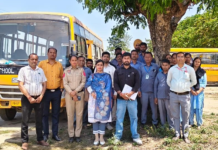 ਸੇਫ ਸਕੂਲ ਵਾਹਨ ਪਾਲਿਸੀ ਤਹਿਤ ਸਕੂਲ ਬੱਸਾਂ ਦੀ ਜਾਂਚ