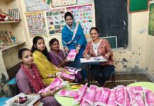 ਮਾਹਵਾਰੀ ਦੌਰਾਨ ਸਫ਼ਾਈ ਪ੍ਰਤੀ ਜਾਗਰੂਕਤਾ ਲਈ ਆਂਗਣਵਾੜੀ ਸੈਂਟਰਾਂ ‘ਚ ਵਿਸ਼ੇਸ਼ ਮੁਹਿੰਮ