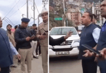 ਸ਼ਿਮਲਾ ਵਿੱਚ ਕਾਂਗਰਸ ਨੇਤਾ ਯੁੱਧਵੀਰ ਸਿੰਘ ਬੈਂਸ ਨੂੰ ਪੁਲਿਸ ਨੇ ਰਾਹ ਵਿੱਚ ਰੋਕਿਆ, ED ਸ਼ਿਕਾਇਤ ਤੋਂ ਬਾਅਦ ਵਧਿਆ ਵਿਵਾਦ