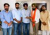 ਚੇਅਰਮੈਨ ਸੁਖਜਿੰਦਰ ਸਿੰਘ ਕਉਣੀ ਨੇ ਨਵ-ਨਿਯੁਕਤ ਚੇਅਰਮੈਨ ਗੁਰਪ੍ਰੀਤ ਸਿੰਘ ਵਿਰਦੀ ਦੇ ਗ੍ਰਹਿ ਵਿਖੇ ਪਹੁੰਚ ਕੇ ਦਿੱਤੀਆਂ ਵਧਾਈਆਂ