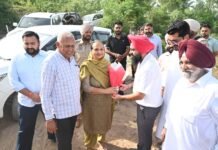 ਬਰਿੰਦਰ ਕੁਮਾਰ ਗੋਇਲ ਵੱਲੋਂ ਦੋਆਬਾ ਖੇਤਰ ਵਿੱਚ ਦਰਿਆਵਾਂ ਕੰਢੇ ਹੜ੍ਹ ਰੋਕੂ ਕਾਰਜਾਂ ਦਾ ਜਾਇਜ਼ਾ ਲੈਣ ਲਈ ਦੋ ਦਿਨਾ ਦੌਰਾ