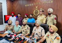 ਅੰਮ੍ਰਿਤਸਰ ਵਿੱਚ ਹੈਂਡ ਗ੍ਰੇਨੇਡ ਅਤੇ 3 ਆਧੁਨਿਕ ਰਾਈਫਲਾਂ ਬਰਾਬਦ; ਨਾਬਾਲਗ ਸਮੇਤ ਤਿੰਨ ਵਿਅਕਤੀ ਕਾਬੂ
