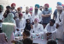 ਸੰਧਵਾਂ ਨੇ ਲੋਕਾਂ ਨਾਲ ਮਿਲ ਕੇ ਵਿਕਾਸ ਕਾਰਜਾਂ ਦਾ ਨੀਂਹ ਪੱਥਰ ਰੱਖਿਆ