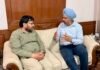 ਯੂ.ਕੇ. ਦੇ ਸੰਸਦ ਮੈਂਬਰ ਤਨਮਨਜੀਤ ਸਿੰਘ ਢੇਸੀ ਵੱਲੋਂ ਪ੍ਰਵਾਸੀ ਮਾਮਲੇ ਮੰਤਰੀ ਰਵਜੋਤ ਸਿੰਘ ਨਾਲ ਮੁਲਾਕਾਤ
