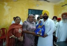 ਹਰਜੋਤ ਸਿੰਘ ਬੈਂਸ ਨੇ ਆਮ ਆਦਮੀ ਕਲੀਨਿਕ ਦਾ ਕੀਤਾ ਉਦਘਾਟਨ