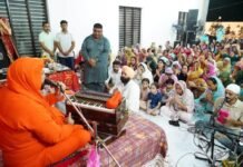 ਪਿੰਡ ਸੈਣੀ ਮਾਜਰਾ ਵਿਖੇ ਧਾਰਮਿਕ ਸਮਾਗਮ ਵਿੱਚ ਸ਼ਾਮਲ ਹੋਏ ਹਰਜੋਤ ਸਿੰਘ ਬੈਂਸ
