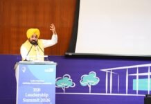 ਮੁੱਖ ਮੰਤਰੀ ਭਗਵੰਤ ਸਿੰਘ ਮਾਨ ਨੇ ਮੁਹਾਲੀ ਵਿਖੇ ਆਈ.ਐਸ.ਬੀ. ਲੀਡਰਸ਼ਿਪ ਸੰਮੇਲਨ ਵਿੱਚ ਮੁੱਖ ਮਹਿਮਾਨ ਵਜੋਂ ਕੀਤੀ ਸ਼ਿਰਕਤ