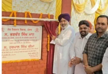 ਚੀਮਾ ਵੱਲੋਂ 9.15 ਕਰੋੜ ਦੇ 5 ਸੜਕੀ ਪ੍ਰੋਜੈਕਟ ਲੋਕਾਂ ਨੂੰ ਸਮਰਪਿਤ